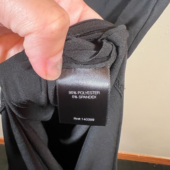 KAMALI KULTURE x NORMAKAMALI Long Sleeve Midi Black Dress Size Small - Picture 4 of 7